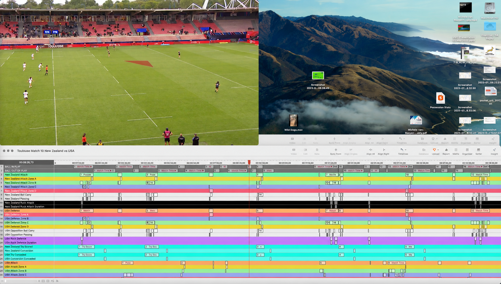 Unbranded SportsCode Screenshot